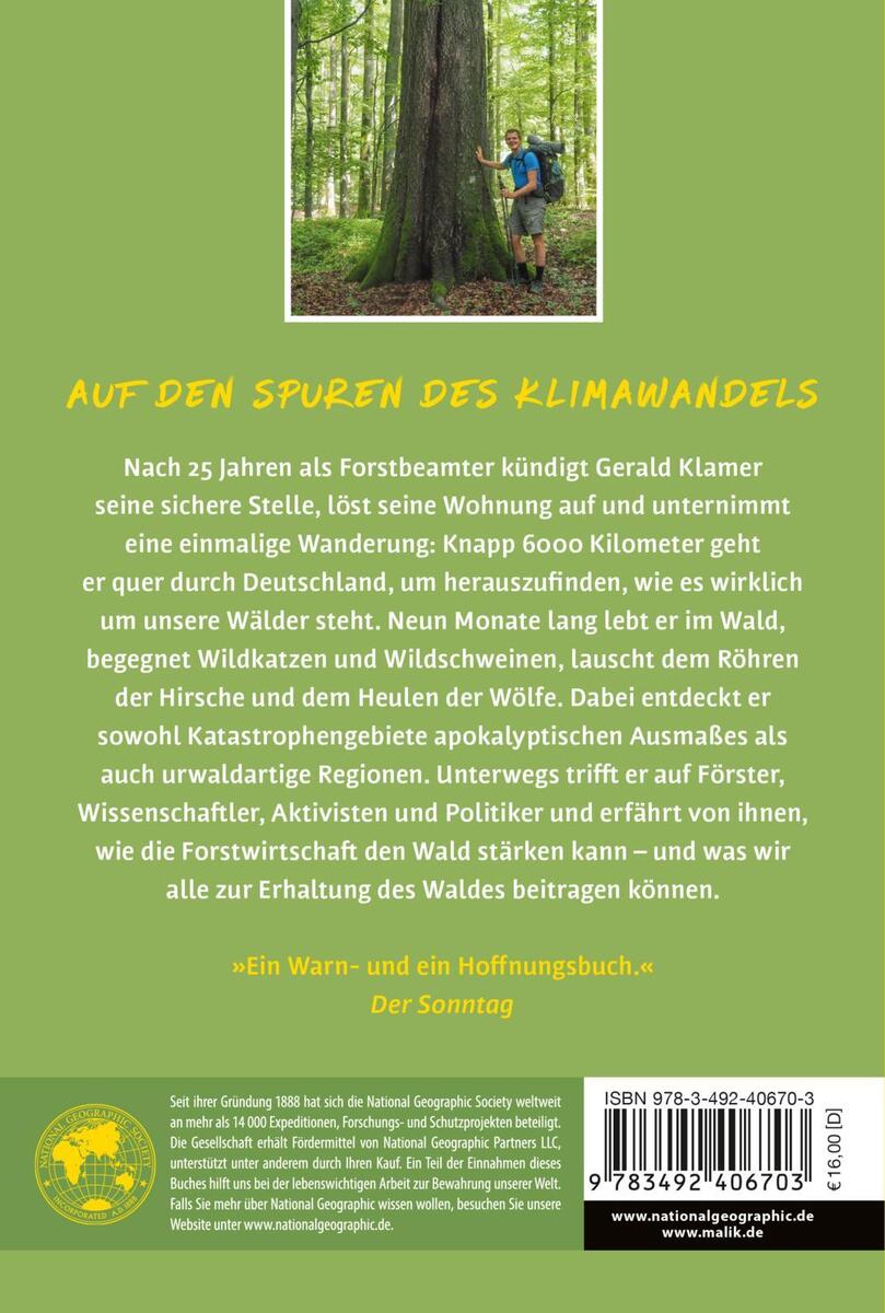 Rückansicht - Klamer, G: Waldwanderer