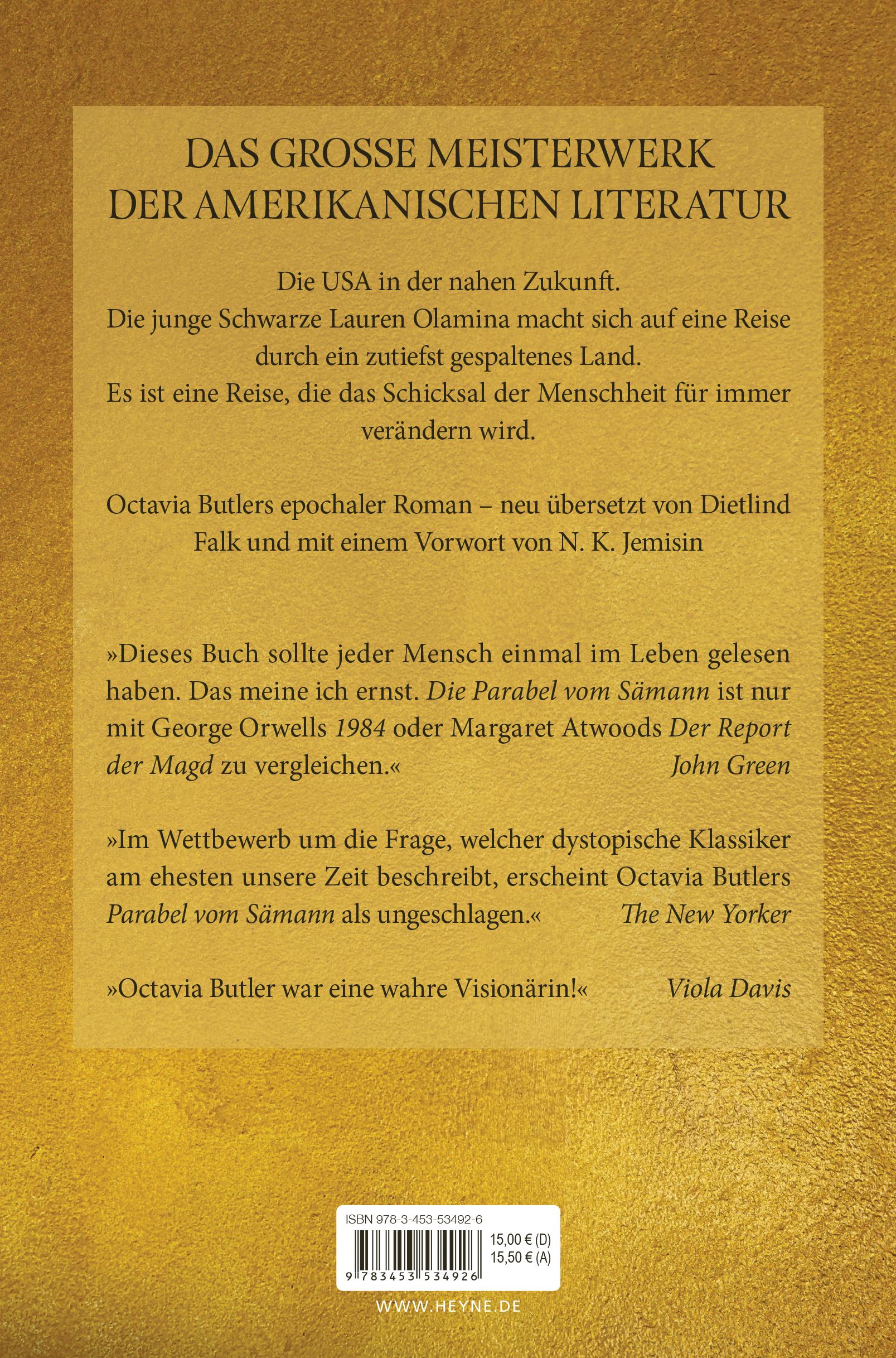Innenansicht zu Butler, O: Parabel vom Sämann