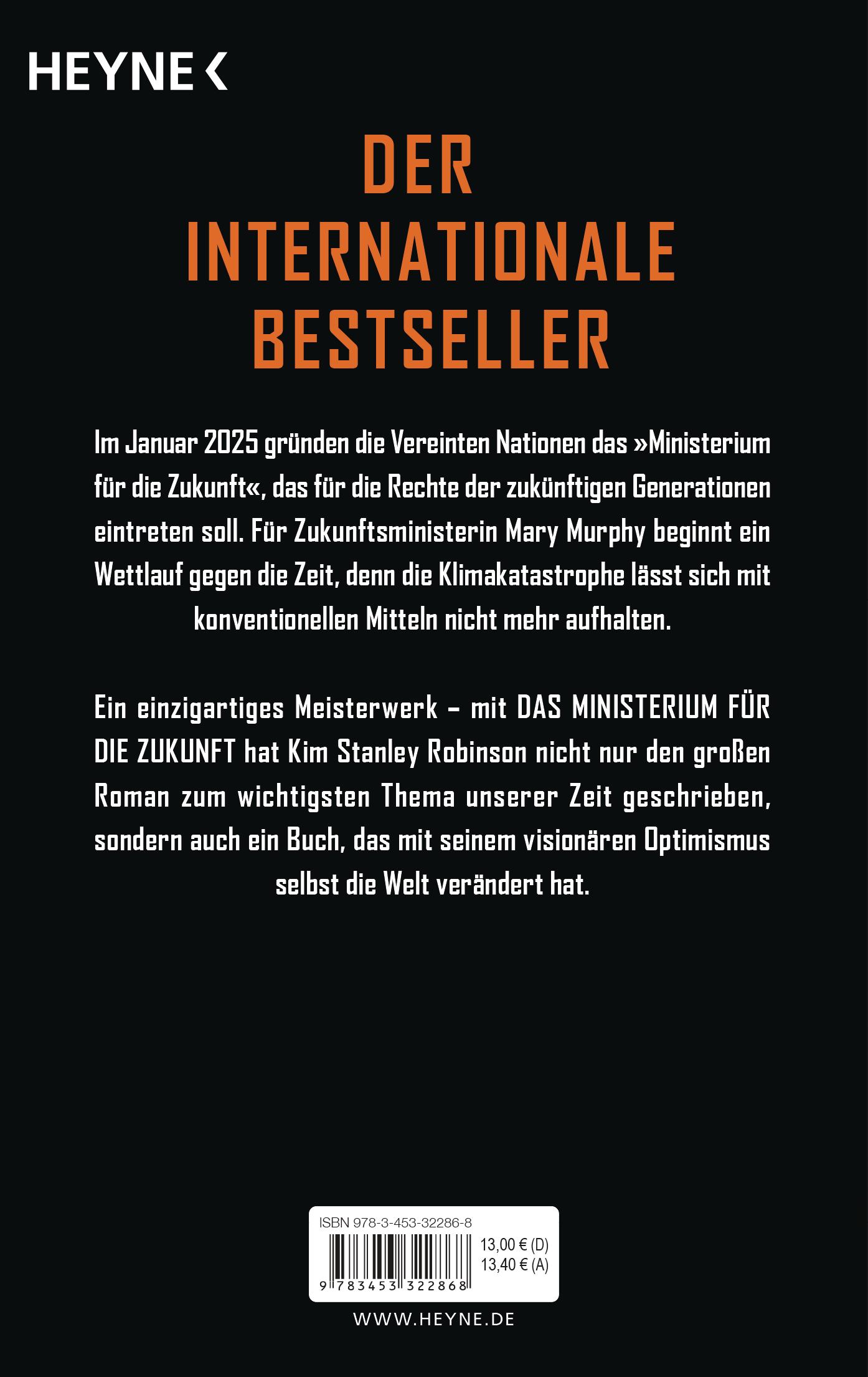 Innenansicht zu Robinson, K: Ministerium für die Zukunft