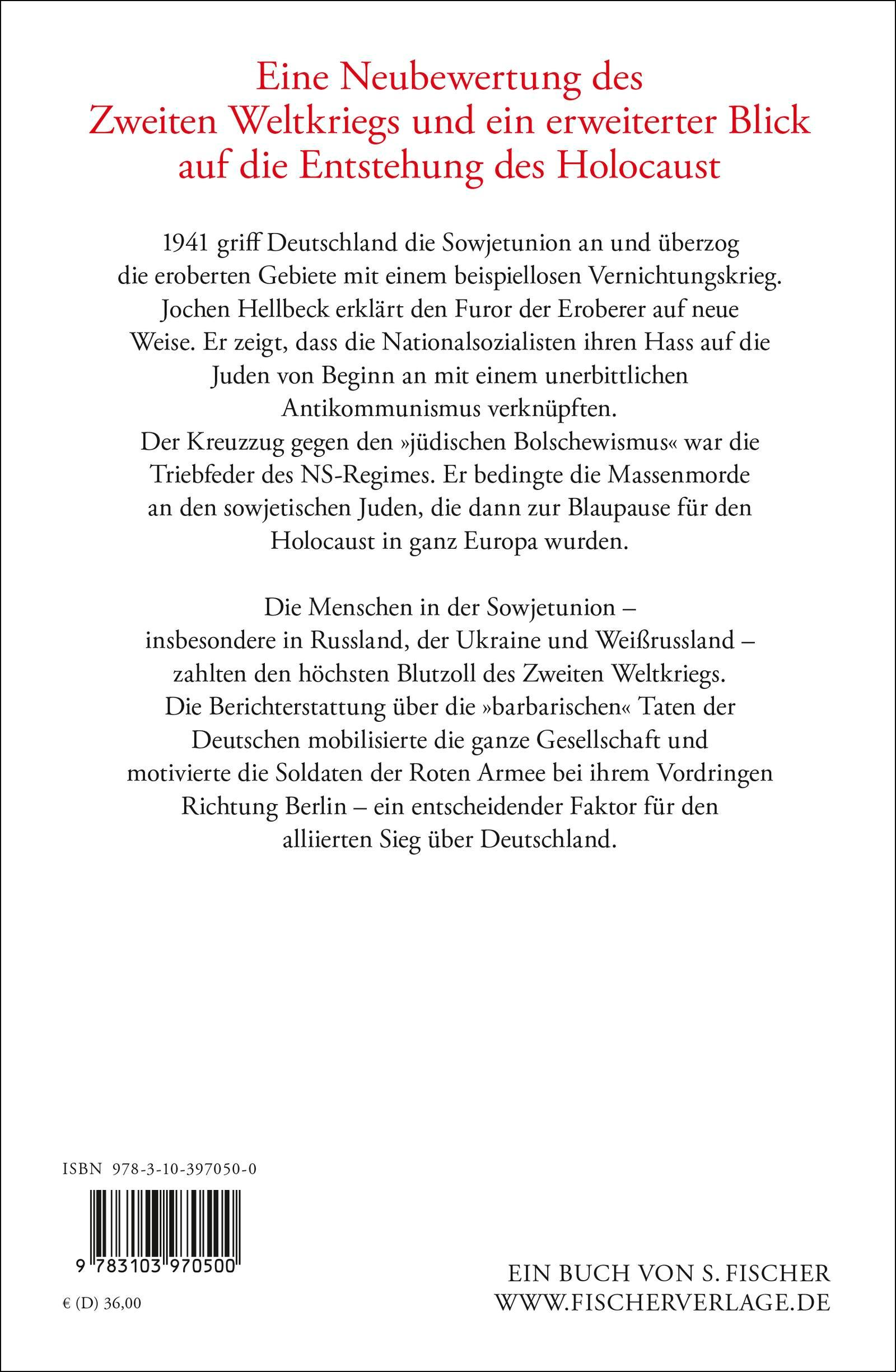 Rückansicht - Hellbeck, J: Krieg wie kein anderer