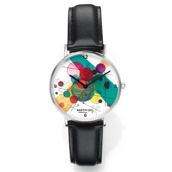 Künstler-Armbanduhr nach Kandinsky